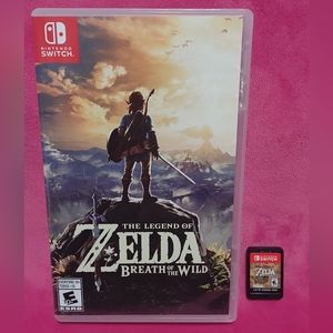 "The Legend of Zelda Breath of the Wild" Game for Nintendo Switch